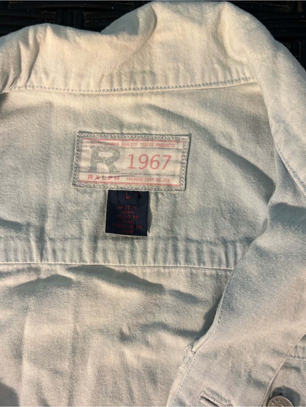 Women’s Ralph Lauren Light Blue Jean Jacket